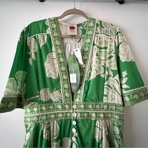 NWT FARM Rio Monsteras XL Jumpsuit